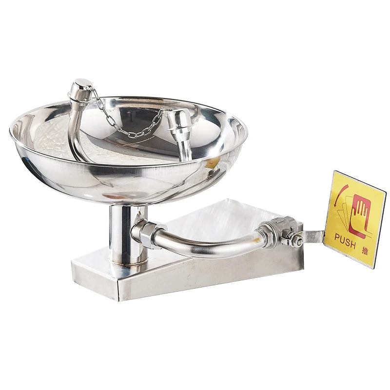 JPX0122 Wall-Mounted Stainless Steel Safety Eyewash Station for Hospitals Lab Medical Removable Eye Wash Cover Luminous Push
JPX0122 Wall-Mounted Stainless Steel Safety Eyewash Station for Hospitals Lab Medical Removable Eye Wash Cover Luminous Push
