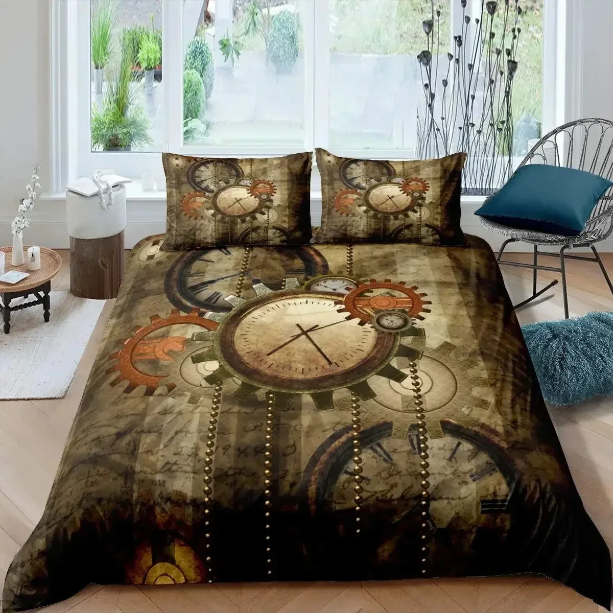 3D Print Ndustrial Gear Duvet Cover Set Queen Size Steampunk Style Locks Comforter Cover Boys Men Mechanical Device Bedding Set
3D Print Ndustrial Gear Duvet Cover Set Queen Size Steampunk Style Locks Comforter Cover Boys Men Mechanical Device Bedding Set