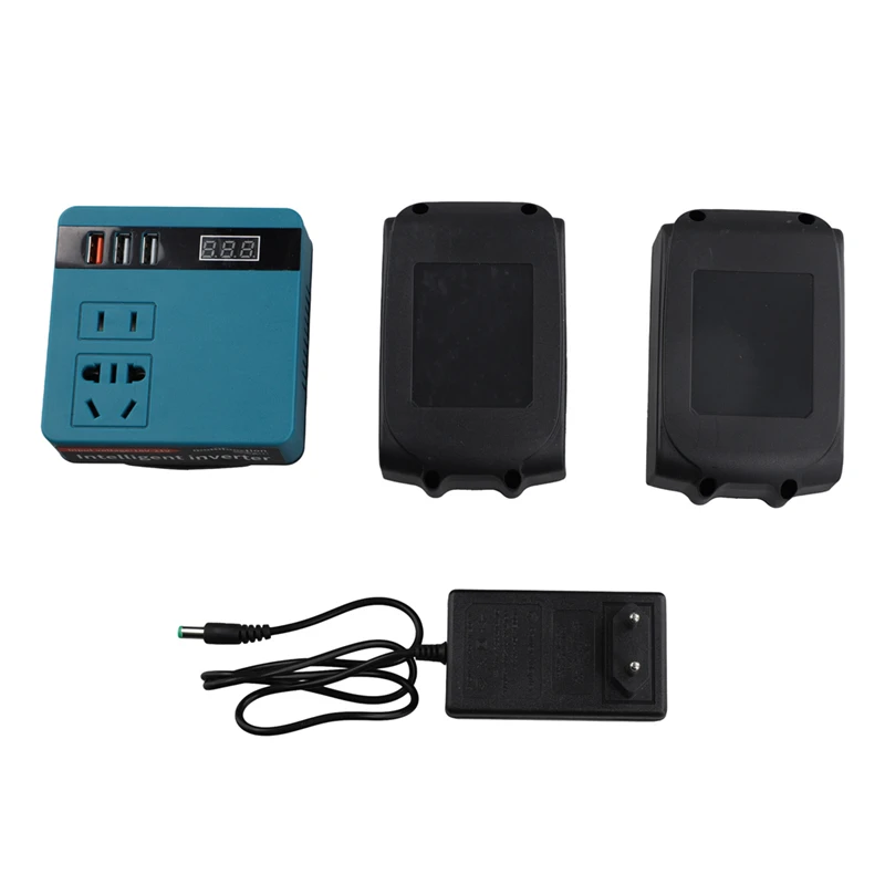 Power Inverter DC Inverter Adapter 21V To 220V Power Supply Inverter Two Power Supply And One Charge For Battery EU Plug
Power Inverter DC Inverter Adapter 21V To 220V Power Supply Inverter Two Power Supply And One Charge For Battery EU Plug
