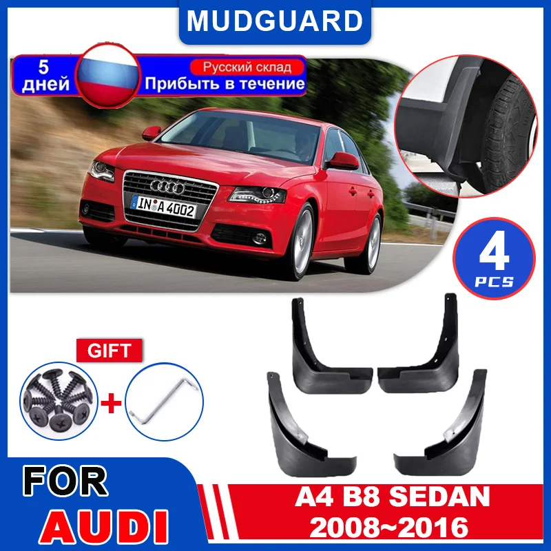 Car Mudguards for Audi A4 B8 2008~2016 Sedan Saloon Rear Fender Splash Guard Wheel Protecti Cover Auto Exterior Parts Accessorie
Car Mudguards for Audi A4 B8 2008~2016 Sedan Saloon Rear Fender Splash Guard Wheel Protecti Cover Auto Exterior Parts Accessorie