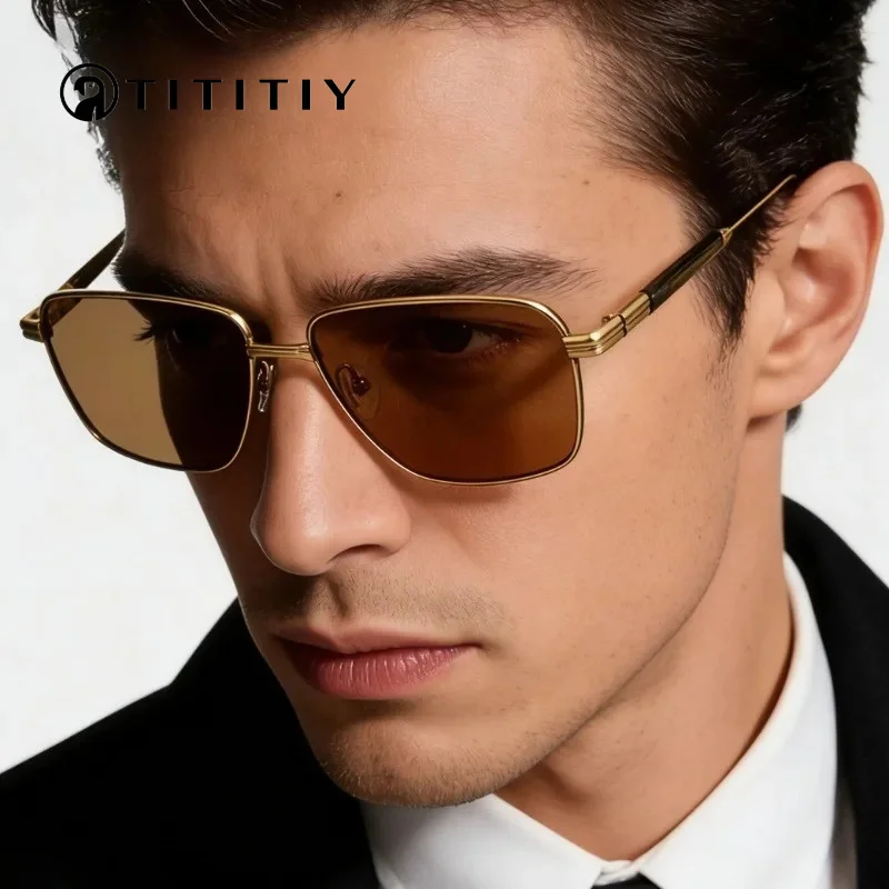 2026 Pure Titanium Sunglasses Summer Men's Driving Sunshade Retro Square Men's Outdoor Fishing Sunscreen Anti-UV Sun Glasses
2026 Pure Titanium Sunglasses Summer Men's Driving Sunshade Retro Square Men's Outdoor Fishing Sunscreen Anti-UV Sun Glasses
