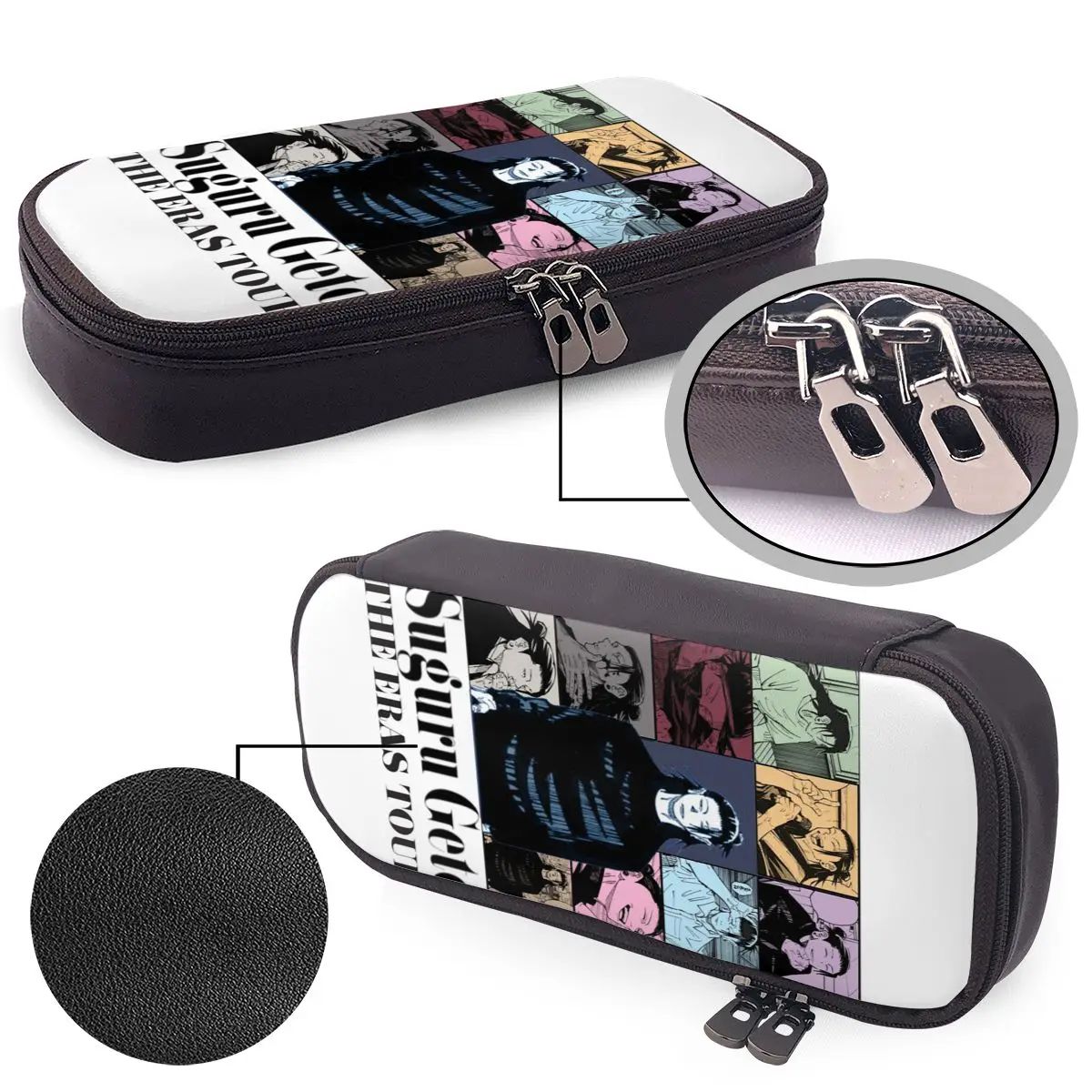 Jujutsu Kaisen Suguru Geto Anime Girl Dinner Leather Pencil Case Pen Holder Storage Stationery Supplies Pen Box Pencil Bag
Jujutsu Kaisen Suguru Geto Anime Girl Dinner Leather Pencil Case Pen Holder Storage Stationery Supplies Pen Box Pencil Bag