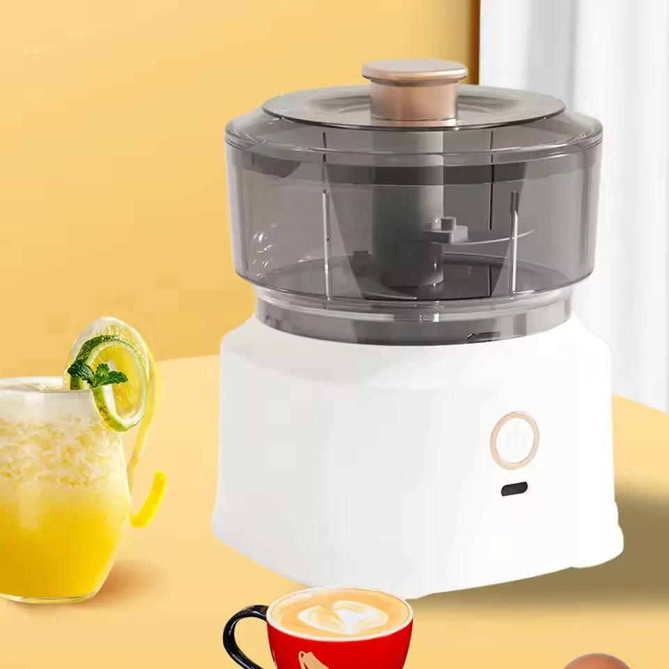 Electric Food Chopper and Grinder Stainless steel blades, one-touch operation for vegetables, nuts and onions - Easy to clean, c
Electric Food Chopper and Grinder Stainless steel blades, one-touch operation for vegetables, nuts and onions - Easy to clean, c