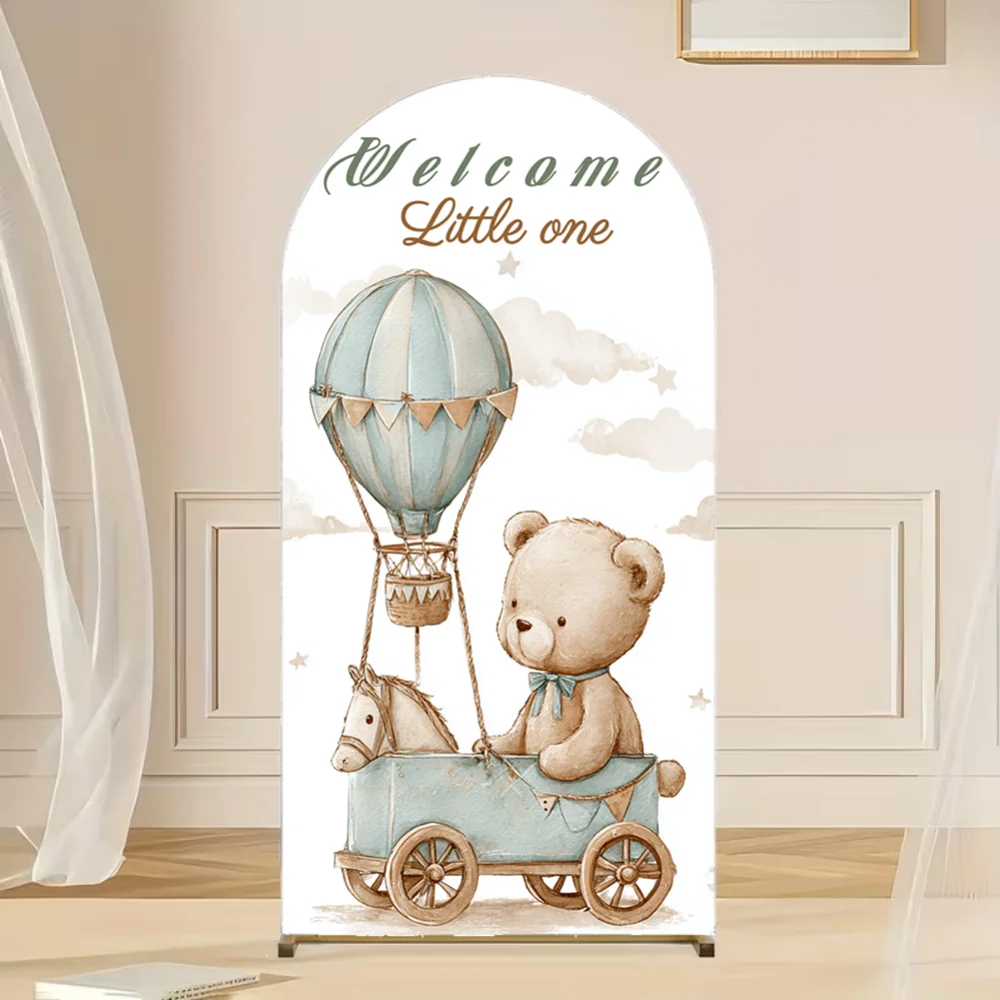 Bear Arch Backdrop Cover Child Baby Shower Birthday Photo Arched Background Soft Fabric Hot Balloons Party Decor
Bear Arch Backdrop Cover Child Baby Shower Birthday Photo Arched Background Soft Fabric Hot Balloons Party Decor