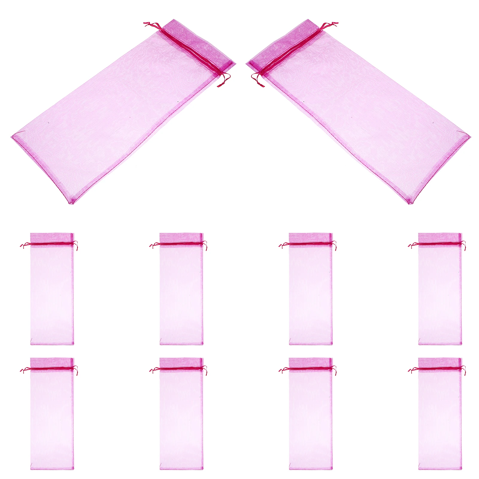 10pcs Rosy Organza Bags Satin Drawstring 37x15cm Perfect for Gifts Parties Gourmet Candles Shampoo Body Presents
10pcs Rosy Organza Bags Satin Drawstring 37x15cm Perfect for Gifts Parties Gourmet Candles Shampoo Body Presents