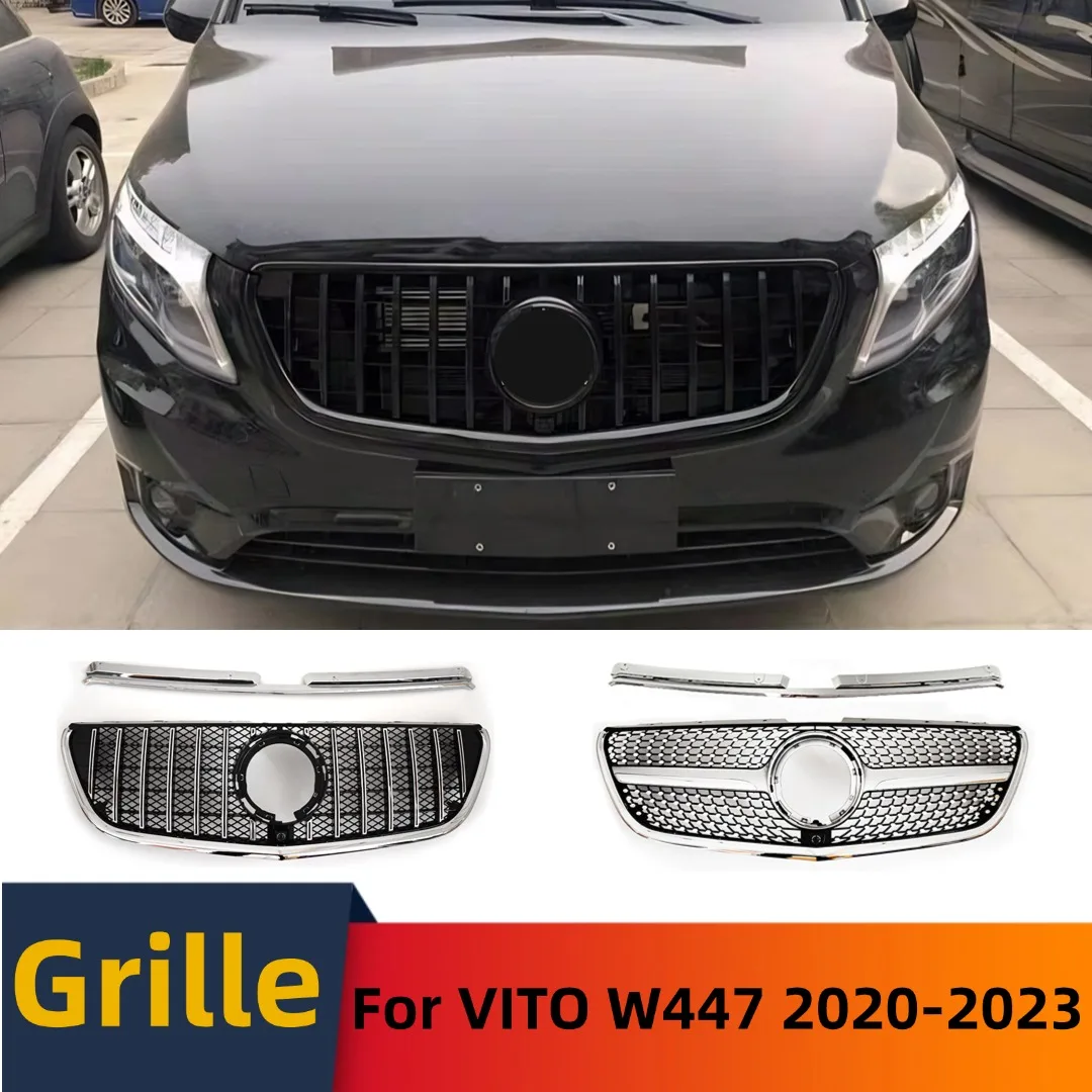 Украшение передней решетки впуска, бампер, решетка, средняя сетка, тюнинговые аксессуары для Mercedes Benz Vito W447 2020-2023 GT Stars Style
Украшение передней решетки впуска, бампер, решетка, средняя сетка, тюнинговые аксессуары для Mercedes Benz Vito W447 2020-2023 GT Stars Style