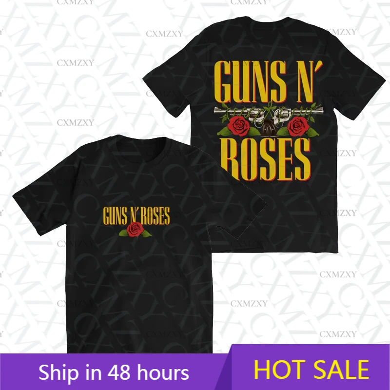 Classic High Quality Guns N’ Roses Print T-shirt Men Women Cotton Hip Hop Oversized Tshirts Short Sleeve T Shirt Streetwear Tops
Classic High Quality Guns N’ Roses Print T-shirt Men Women Cotton Hip Hop Oversized Tshirts Short Sleeve T Shirt Streetwear Tops