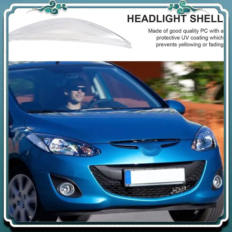 ABTU-Car Headlight Shell Lamp Shade Transparent Cover Headlight Glass Headlight Lens Cover For Mazda 2 2007-2012
ABTU-Car Headlight Shell Lamp Shade Transparent Cover Headlight Glass Headlight Lens Cover For Mazda 2 2007-2012