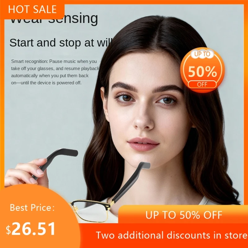 Answering Phone Calls Music Photography Control Voice Wake-up Color Changing AI Translation Bluetooth Glasses Cross-border 2026
Answering Phone Calls Music Photography Control Voice Wake-up Color Changing AI Translation Bluetooth Glasses Cross-border 2026