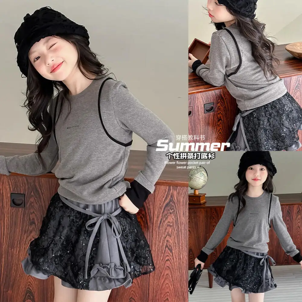 Kawaii Girl Fashion Round Neck T-Shirt Student Spring Autumn Cartoon Casual Long Sleeves Pullover Shirt Tops Children's Clothing
Kawaii Girl Fashion Round Neck T-Shirt Student Spring Autumn Cartoon Casual Long Sleeves Pullover Shirt Tops Children's Clothing