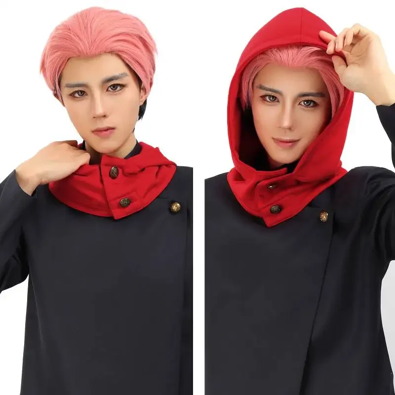 RT01 WENAM JJK Collar Hood Itadori Peripheral Hooded Scarf Neck Warmer Button Collar Hat Cosplay Costume Accessories for Ha&Gf1
RT01 WENAM JJK Collar Hood Itadori Peripheral Hooded Scarf Neck Warmer Button Collar Hat Cosplay Costume Accessories for Ha&Gf1