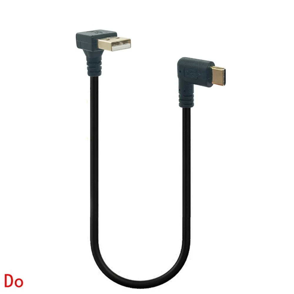 GOLD Coated Bottom Angle USB 2.0 (Type A) Plug to USB 3.1 (Type-C) Male Left, Right Angle USB Data Sync, Charge Cable Plug
GOLD Coated Bottom Angle USB 2.0 (Type A) Plug to USB 3.1 (Type-C) Male Left, Right Angle USB Data Sync, Charge Cable Plug