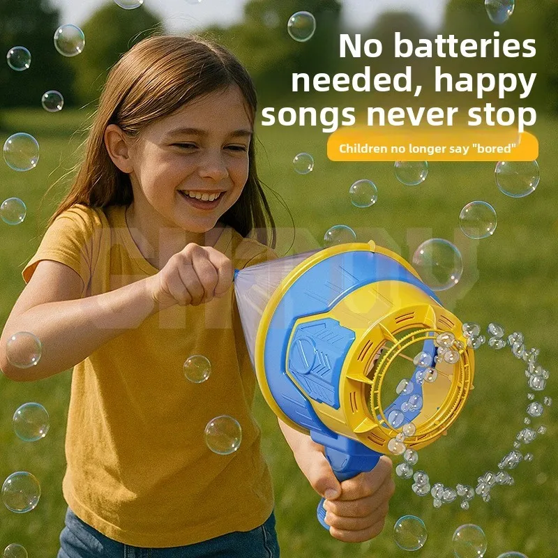 Air Cannon Bubble Machine Handheld Bubble Guns Gatling Bubble Blower Toy,Outdoor Play Birthday Gift for Kids Children Party Toy
Air Cannon Bubble Machine Handheld Bubble Guns Gatling Bubble Blower Toy,Outdoor Play Birthday Gift for Kids Children Party Toy