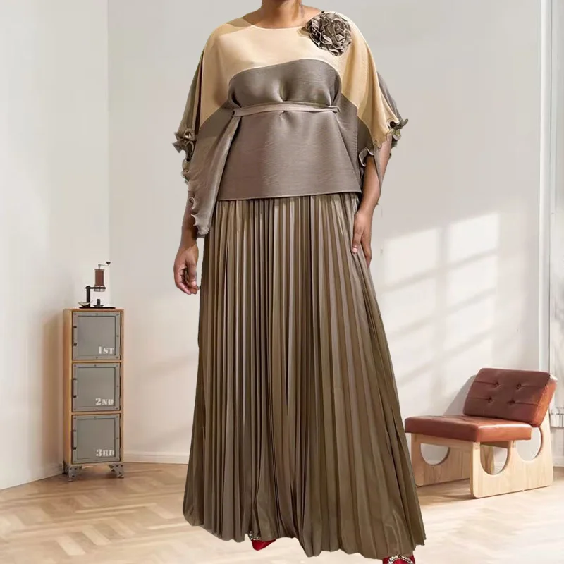 Miyake Pleat Skirt Suit Plisse2025 Fold Casual Suit Women 2-piece Set Miyake Pleat Bustle Skirt+top Pleats Plus Size Long Skirt
Miyake Pleat Skirt Suit Plisse2025 Fold Casual Suit Women 2-piece Set Miyake Pleat Bustle Skirt+top Pleats Plus Size Long Skirt