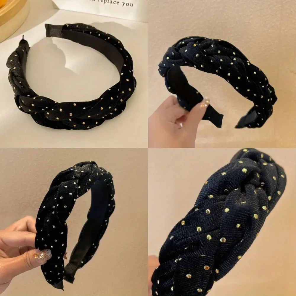High Crown Wide Headband with Rhinestone Elegant Braided Design Vintage Hair Band for Women Daily Casual Luxury Hair Accessories
High Crown Wide Headband with Rhinestone Elegant Braided Design Vintage Hair Band for Women Daily Casual Luxury Hair Accessories