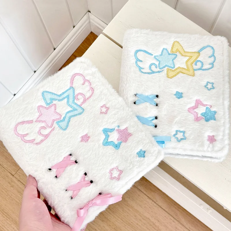 A6 Cartoon Plush Cover Binder Photocards INS Girl Korean Cute Photo Album Idol PhotoCard Holder Collect Book School Stationery
A6 Cartoon Plush Cover Binder Photocards INS Girl Korean Cute Photo Album Idol PhotoCard Holder Collect Book School Stationery