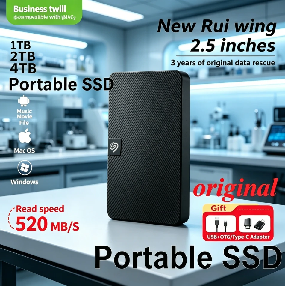 For Seagate Portable External Hard Drive 2.5 Inch USB3.0 High Speed 500GB 1TB 2TB Extended Storage Disk For Laptop Desktop PC
For Seagate Portable External Hard Drive 2.5 Inch USB3.0 High Speed 500GB 1TB 2TB Extended Storage Disk For Laptop Desktop PC