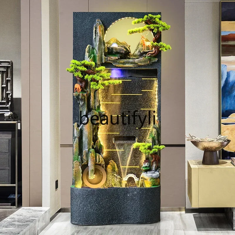 Cy56 Water curtain wall, living room, running water screen, rockery fountain, landscape courtyard, lucky feng shui wheel orname
Cy56 Water curtain wall, living room, running water screen, rockery fountain, landscape courtyard, lucky feng shui wheel orname