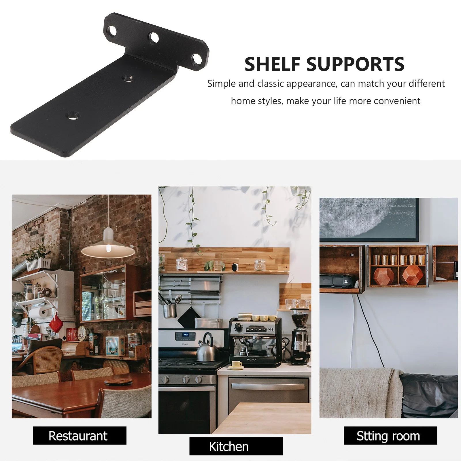 2 Pcs Wall Shelf Brackets Black Matte Heavy Duty Floating Triangle Support Rust Resistant Strong Capacity Easy Install Custom
2 Pcs Wall Shelf Brackets Black Matte Heavy Duty Floating Triangle Support Rust Resistant Strong Capacity Easy Install Custom