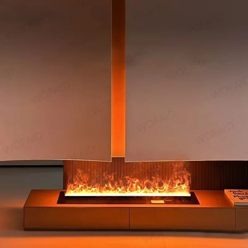 3D Atomized Fireplace with Colorful Steam Flame ECO Decorative Customized Mist Intelligent Lareira Ecologica Indoor Fireplace
3D Atomized Fireplace with Colorful Steam Flame ECO Decorative Customized Mist Intelligent Lareira Ecologica Indoor Fireplace