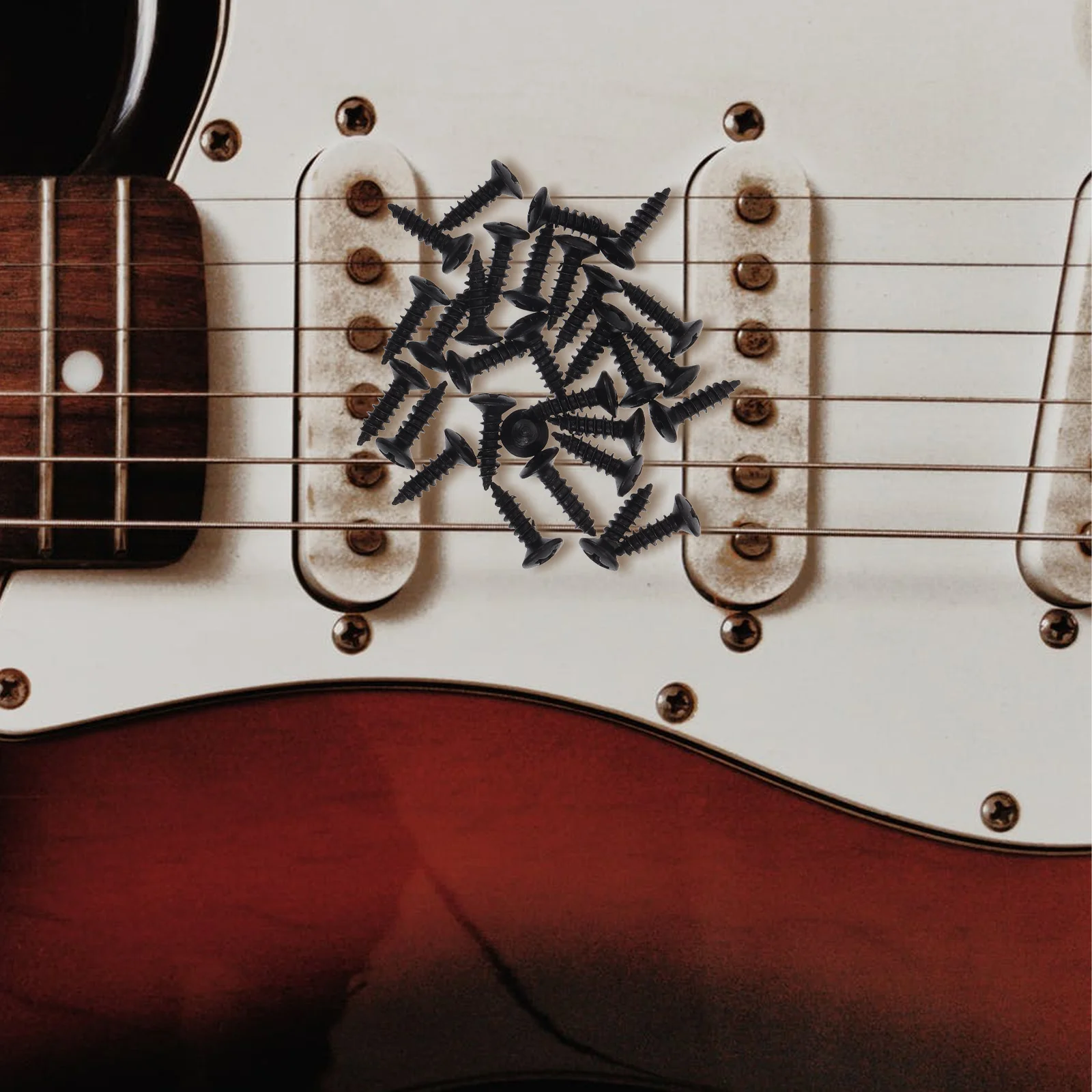30Pcs Electric Guitar Pickguard Mounting Screws Small Sturdy Fixing Screws for Electric Bass Accessories Instrument Accessory
30Pcs Electric Guitar Pickguard Mounting Screws Small Sturdy Fixing Screws for Electric Bass Accessories Instrument Accessory