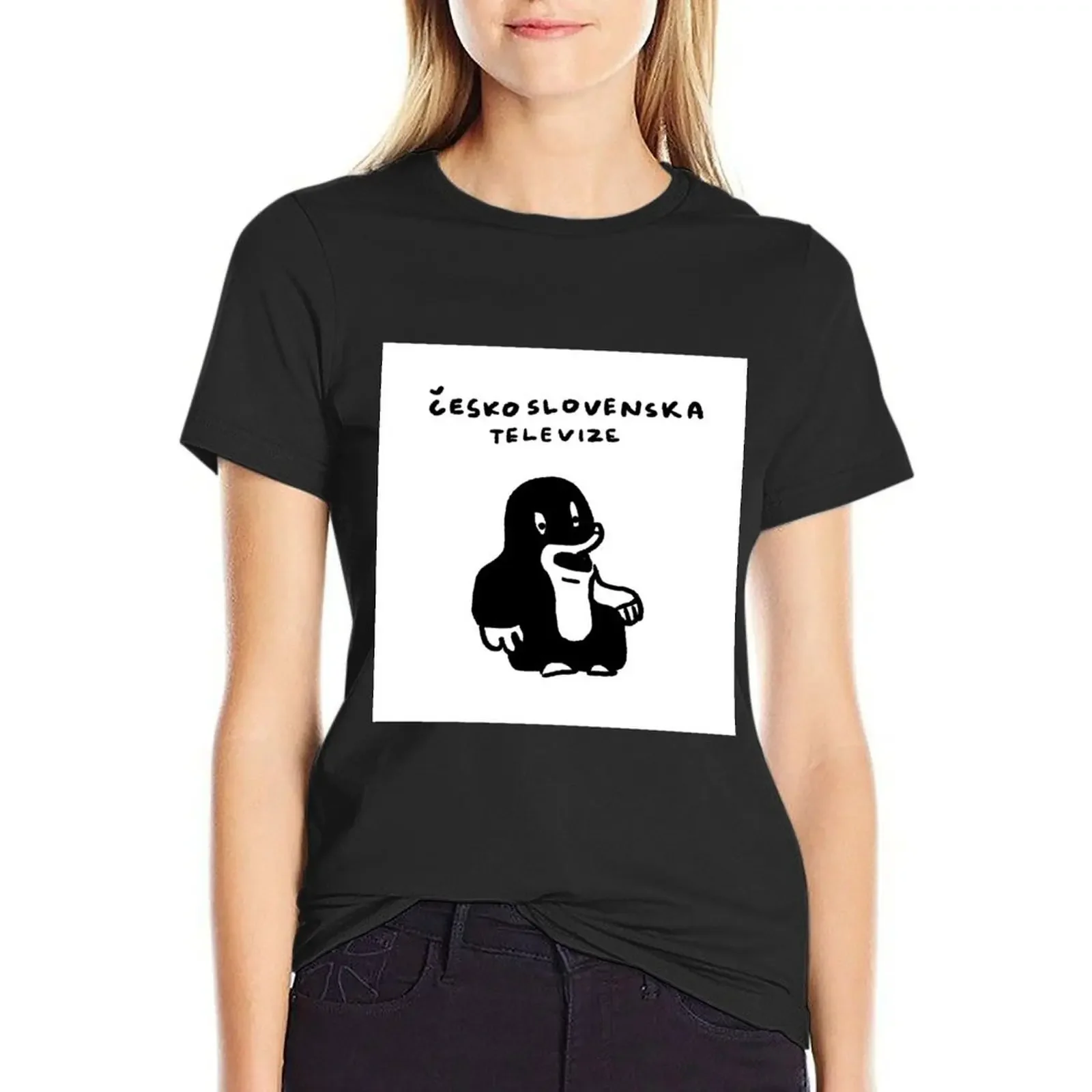 Ceskoslovenska Televize T-Shirt summer top customs design your own sports fans plus size t shirts for Women loose fit
Ceskoslovenska Televize T-Shirt summer top customs design your own sports fans plus size t shirts for Women loose fit
