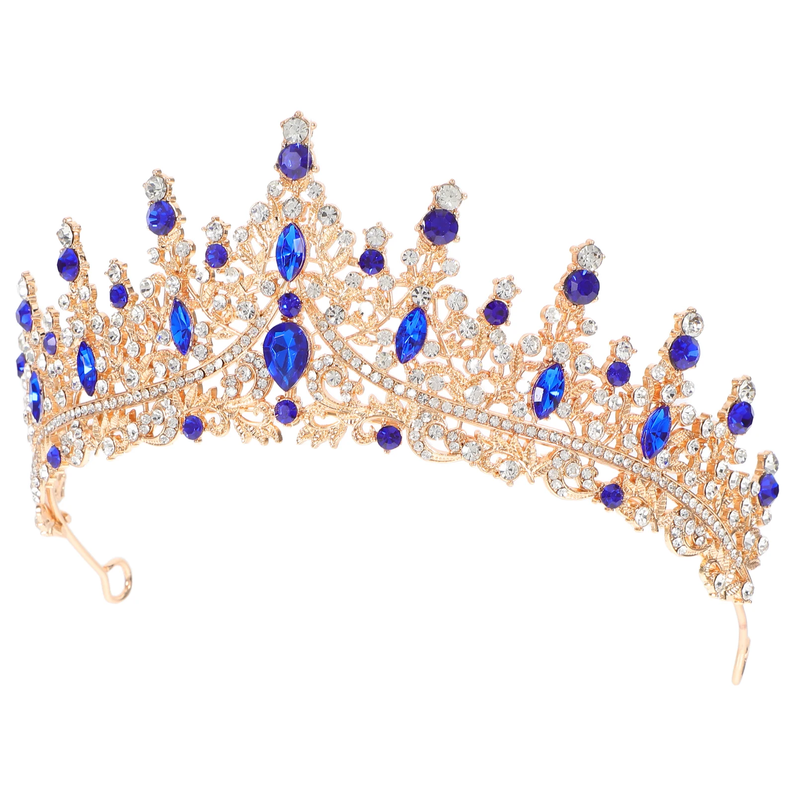 Crystal Wedding Crown Hair Accessory Headband Bridal Queen Rhinestone Prom Birthday Pageant Evening Gown
Crystal Wedding Crown Hair Accessory Headband Bridal Queen Rhinestone Prom Birthday Pageant Evening Gown