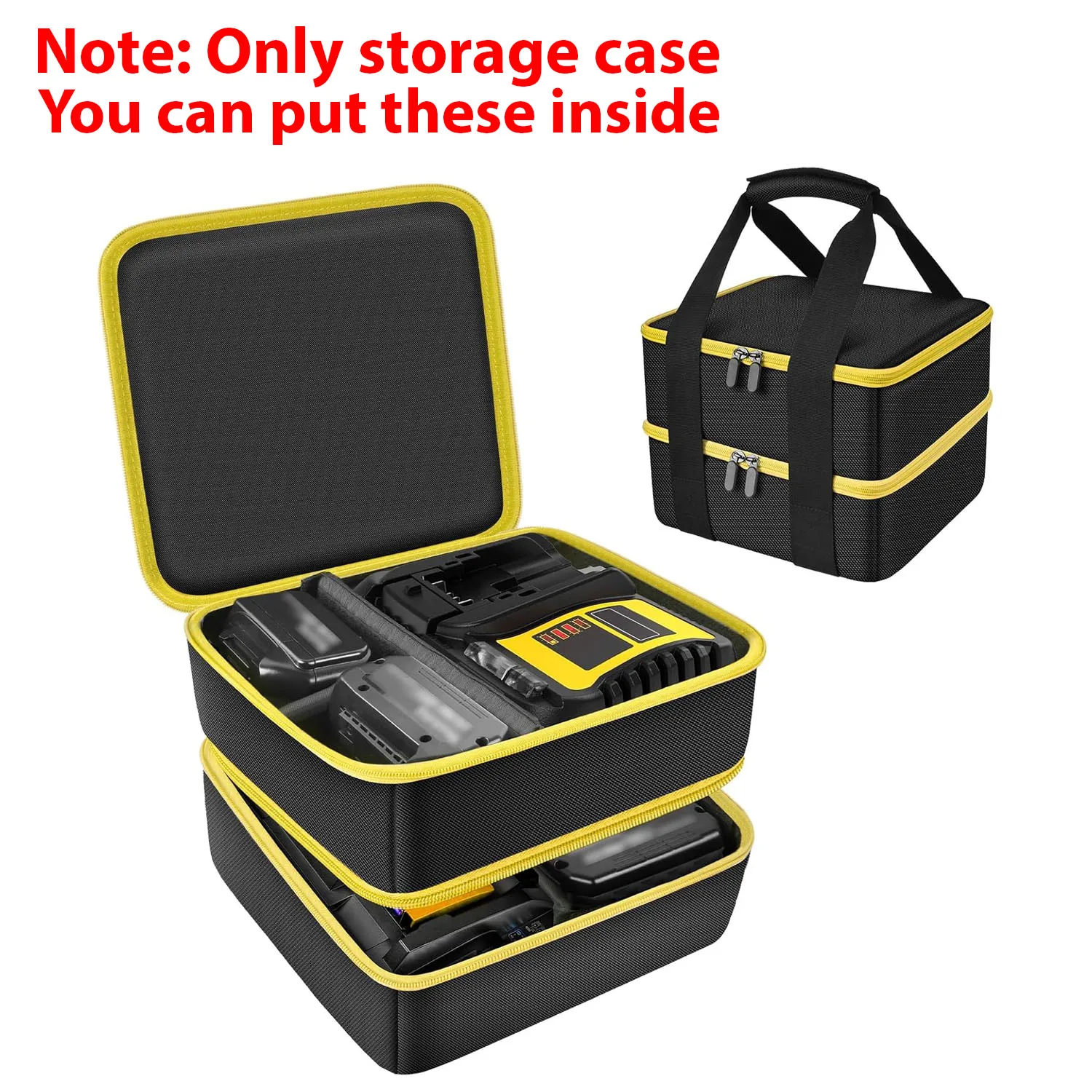 Storage case compatible with Makita batteries (40V, 36V, 18V, 10.8V, 14.4V, 12V, 7.2V), battery storage organizer holder for Mak
Storage case compatible with Makita batteries (40V, 36V, 18V, 10.8V, 14.4V, 12V, 7.2V), battery storage organizer holder for Mak