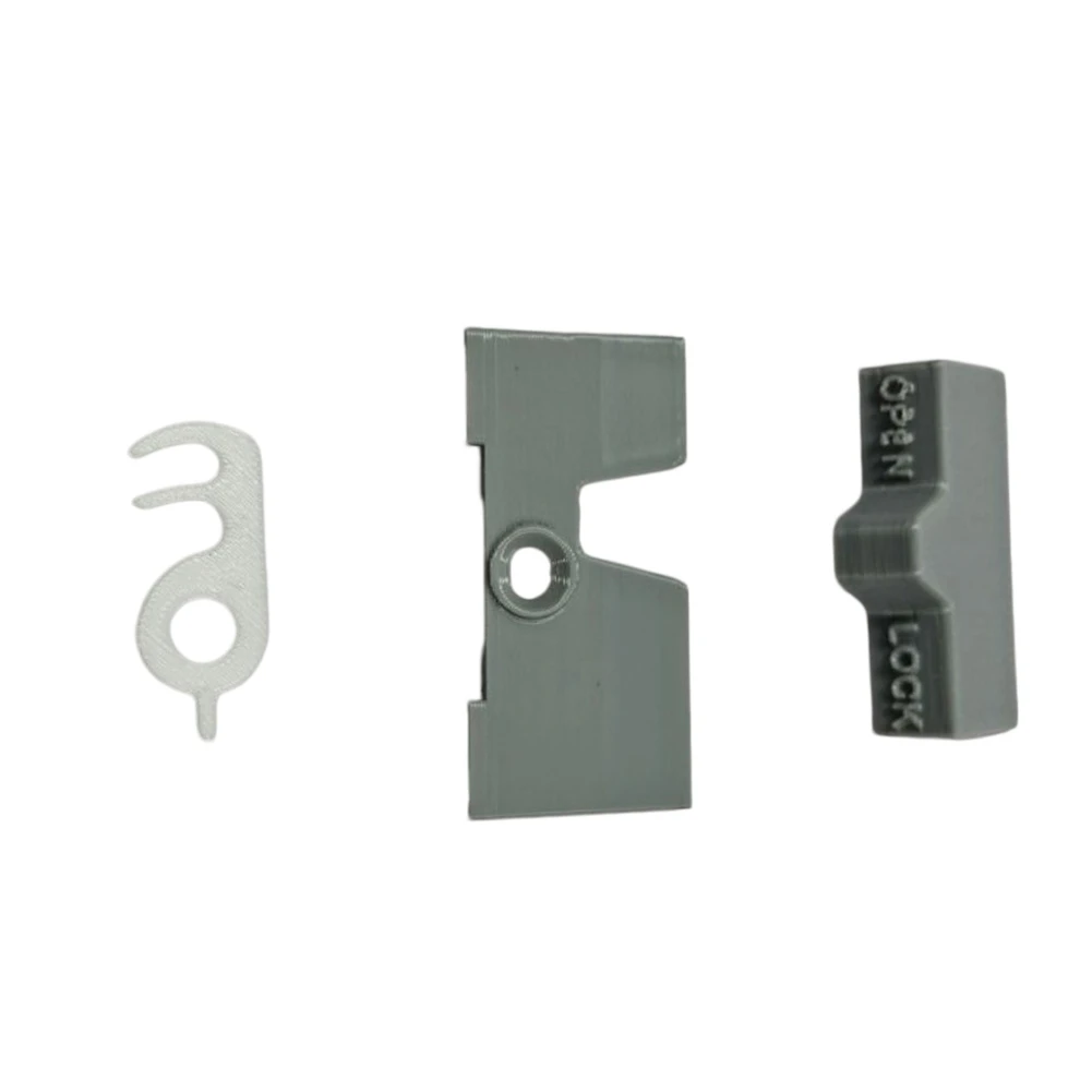 3PCS Fridge Door Lock Backplate Set Gray Black Plastic Fit For Dometic Refrigerator RV Camper Van Travel Security Accessories
3PCS Fridge Door Lock Backplate Set Gray Black Plastic Fit For Dometic Refrigerator RV Camper Van Travel Security Accessories
