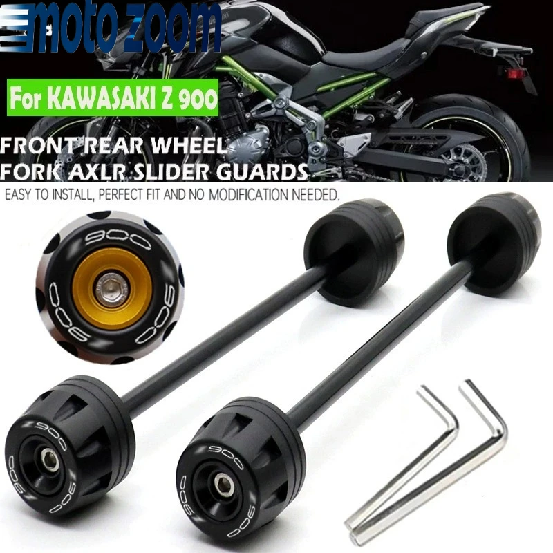 Rear Front Axle Fork Crash Slider Motorcycle Wheel For KAWASAKI Z 900 2017-2024 Z900 RS/SE Z900RS Front rear wheel anti drop
Rear Front Axle Fork Crash Slider Motorcycle Wheel For KAWASAKI Z 900 2017-2024 Z900 RS/SE Z900RS Front rear wheel anti drop