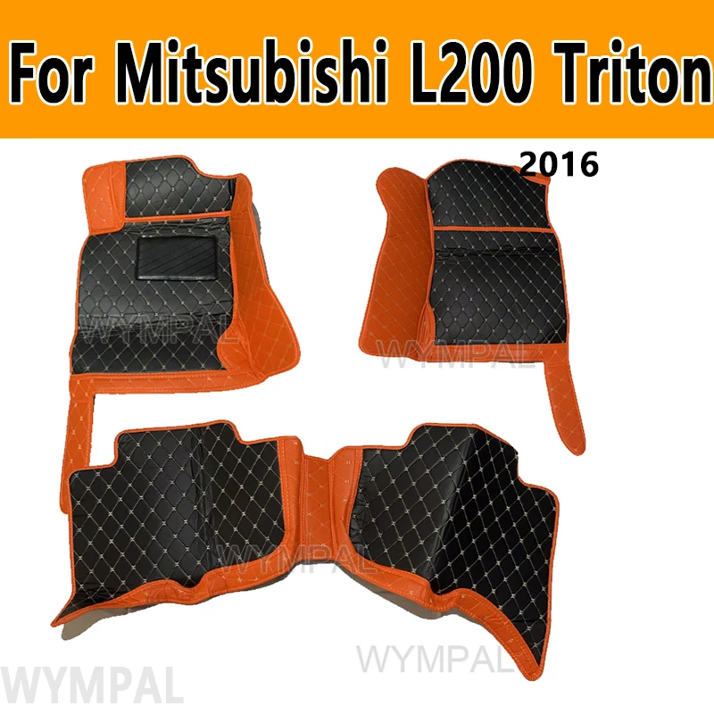 Custom Automotive Car Floor Mats For Mitsubishi L200 Triton 2016 2017 2018 Auto Luxury Leather Men Women Car Mats Full Coverage
Custom Automotive Car Floor Mats For Mitsubishi L200 Triton 2016 2017 2018 Auto Luxury Leather Men Women Car Mats Full Coverage