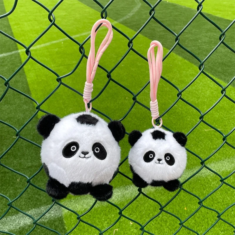 New Cute Football Keychain Couple Backpack Pendant Soft Plush Panda Bag Pendant Plush Soccer Doll Keychain
New Cute Football Keychain Couple Backpack Pendant Soft Plush Panda Bag Pendant Plush Soccer Doll Keychain