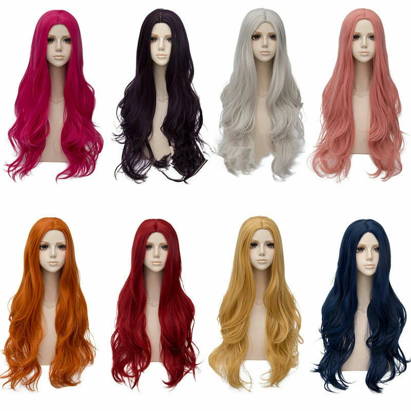 Halloween Lolita 80CM Long Wavy Hair Heat Resistant Synthetic Cosplay Wig
Halloween Lolita 80CM Long Wavy Hair Heat Resistant Synthetic Cosplay Wig