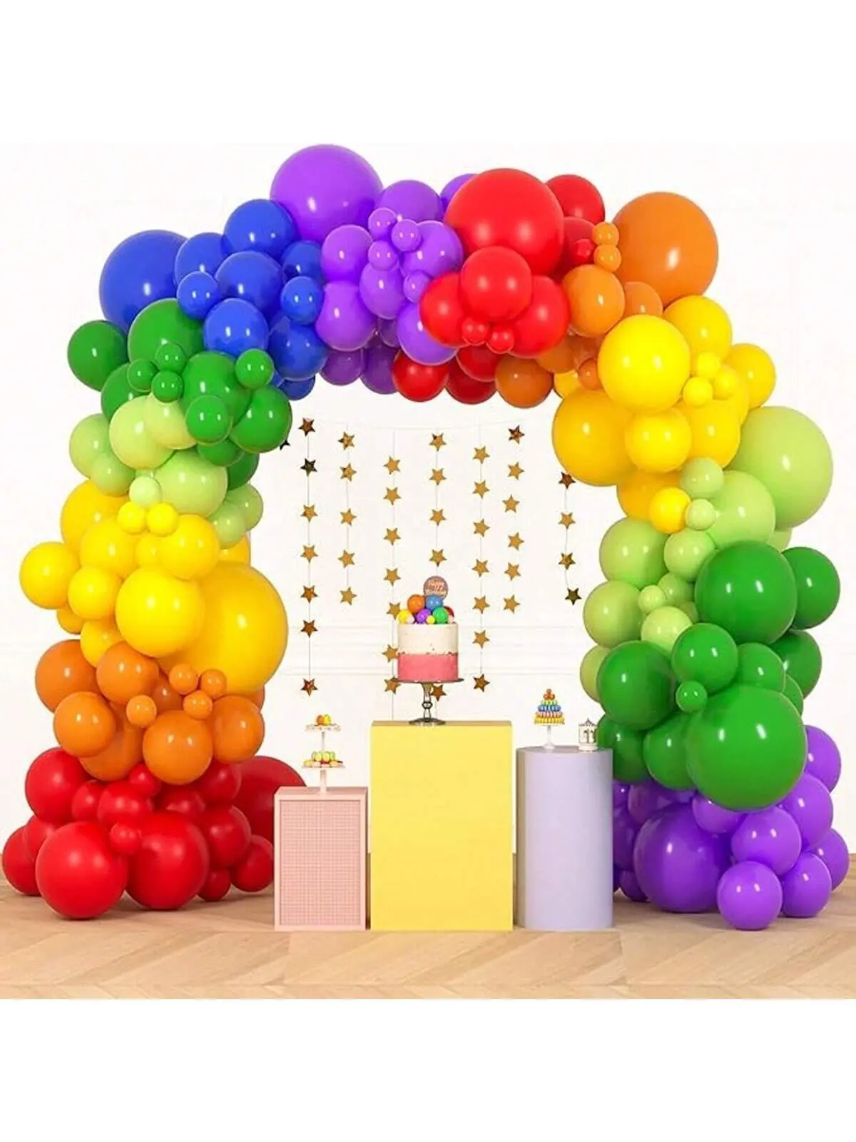 189Pcs Rainbow Balloon Garland Arch KitVibrant Multicolor Latex Balloons forWedding,Birthday, Kids' Party BabyShowerDecorations
189Pcs Rainbow Balloon Garland Arch KitVibrant Multicolor Latex Balloons forWedding,Birthday, Kids' Party BabyShowerDecorations