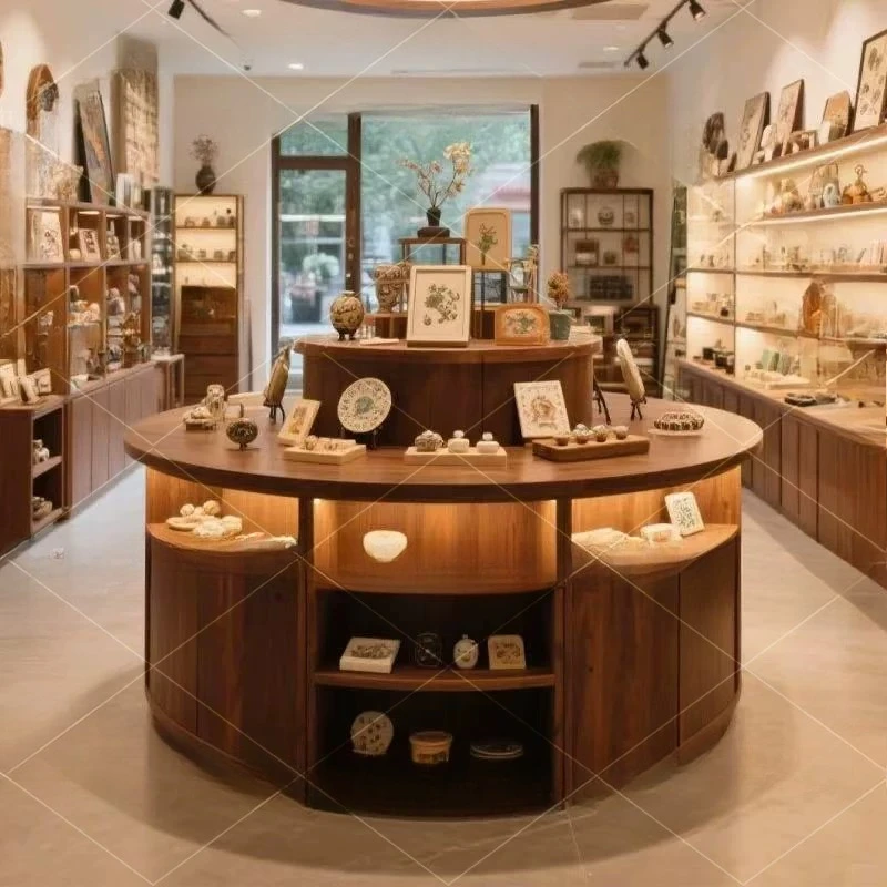 Cylinder Display Cabinet Jewelry Store Commercial Product Display Cabinet
Cylinder Display Cabinet Jewelry Store Commercial Product Display Cabinet