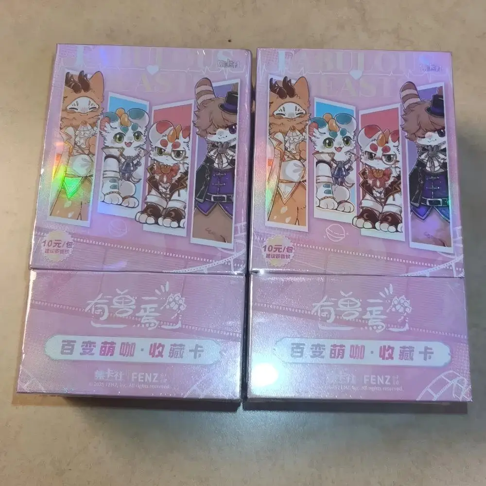1 Box Genuine Fabulous Beasts Cards Variety Cute Series Bizarre Adventure Cute Anime Collection Games Toys Gift Original box
1 Box Genuine Fabulous Beasts Cards Variety Cute Series Bizarre Adventure Cute Anime Collection Games Toys Gift Original box