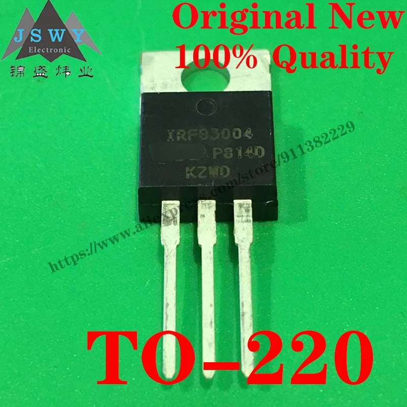 10 ~ 100 шт., IRFB3004PBF TO-220, дискретный управляемый микросхема полевого транзистора с arduino, бесплатная доставка, IRF83004
10 ~ 100 шт., IRFB3004PBF TO-220, дискретный управляемый микросхема полевого транзистора с arduino, бесплатная доставка, IRF83004