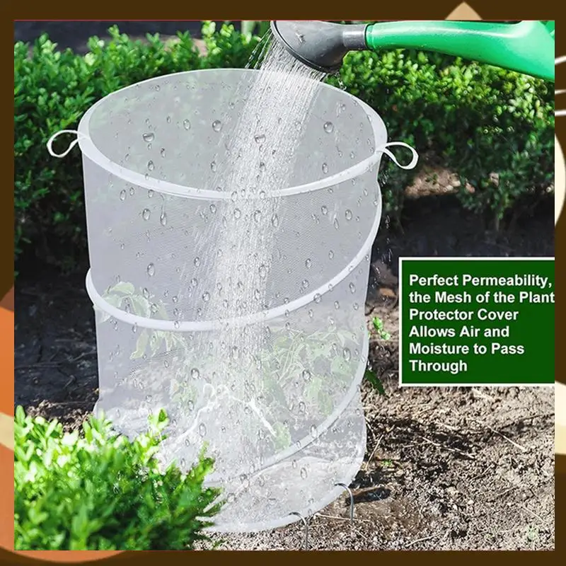 Hot 4 Pack Popup Plant Covers Tent From Animals, Insect Barrier Mesh Plant Guard Cover Net Garden Plant Protectors
Hot 4 Pack Popup Plant Covers Tent From Animals, Insect Barrier Mesh Plant Guard Cover Net Garden Plant Protectors