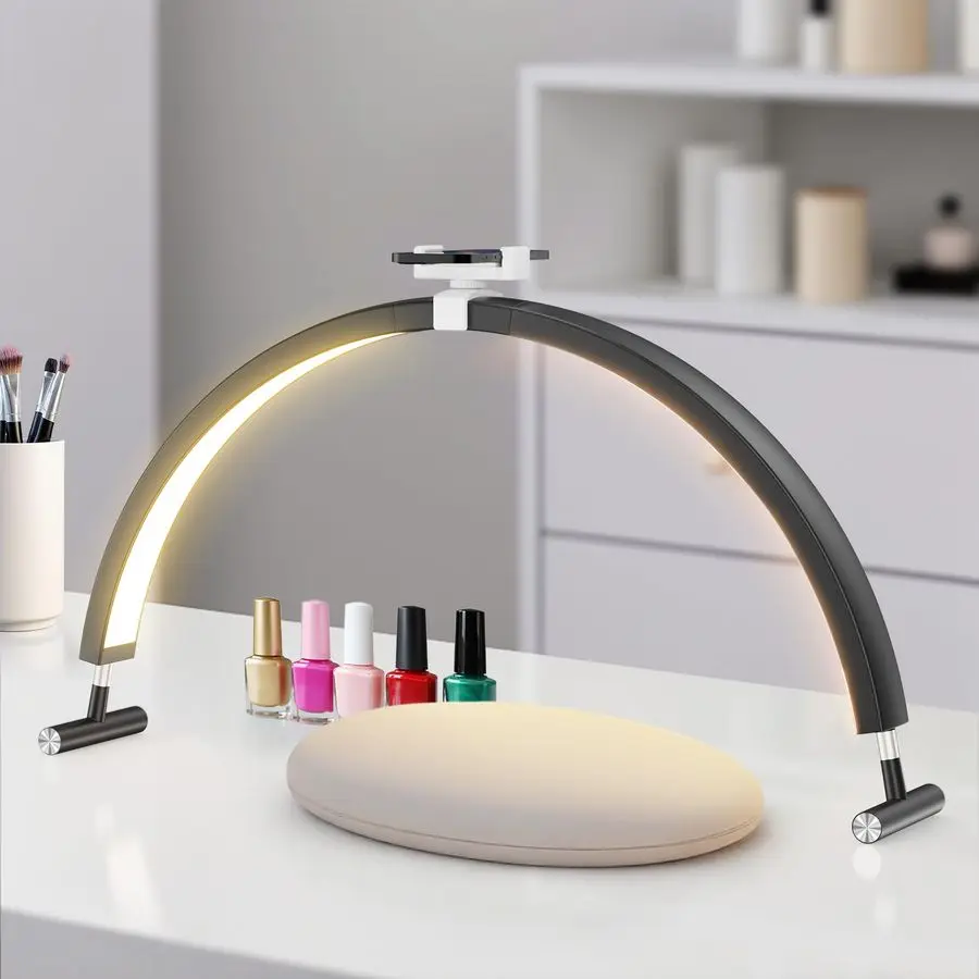 Лампа для маникюра на стол, 30 светодиодов, полукруглая лампа для мастеров маникюра, маникюра и рукоделия, регулируемые цветовые режимы и яркость, с
Лампа для маникюра на стол, 30 светодиодов, полукруглая лампа для мастеров маникюра, маникюра и рукоделия, регулируемые цветовые режимы и яркость, с