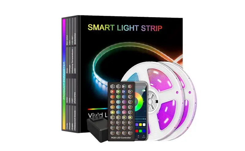 Smart Led Light Strip with Music Sync led strip with battery Bluetooths APP Control Led Flexible Decoration For Living Room Lamp
Smart Led Light Strip with Music Sync led strip with battery Bluetooths APP Control Led Flexible Decoration For Living Room Lamp