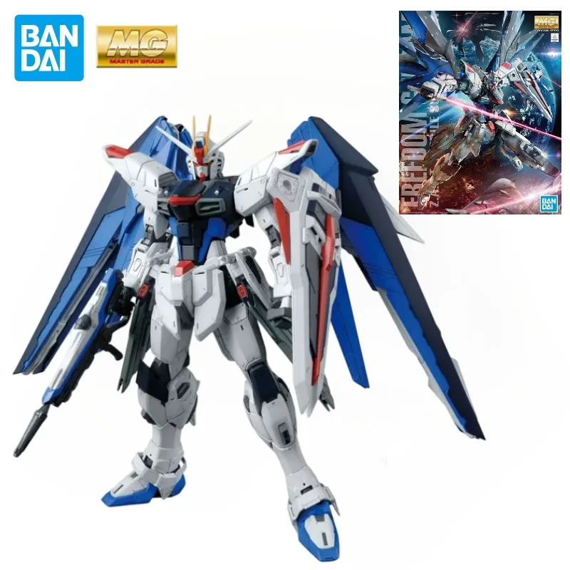 Bandai Original MG 1/100 ZGMF-X10A Freedom Gundam Ver. 2.0 Assembly Movable Mecha Figure with Stand Model Collectible Ornament
Bandai Original MG 1/100 ZGMF-X10A Freedom Gundam Ver. 2.0 Assembly Movable Mecha Figure with Stand Model Collectible Ornament