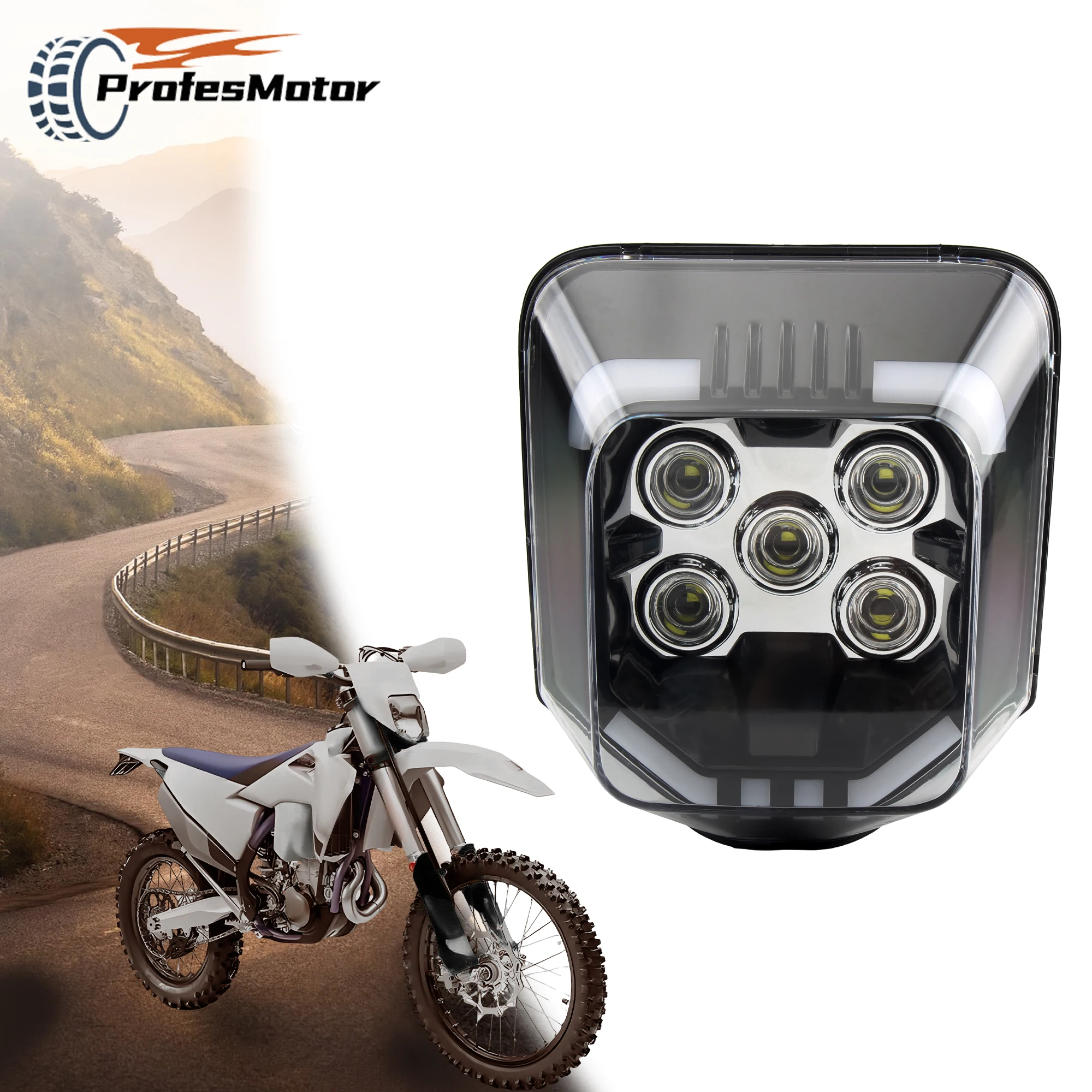 Motorcycle LED Headlight Wick For Husqvarna TE TC FE FC 150 200 250 300 350 400 450 500 2012 to 2023 Enduro Motocross Modified
Motorcycle LED Headlight Wick For Husqvarna TE TC FE FC 150 200 250 300 350 400 450 500 2012 to 2023 Enduro Motocross Modified