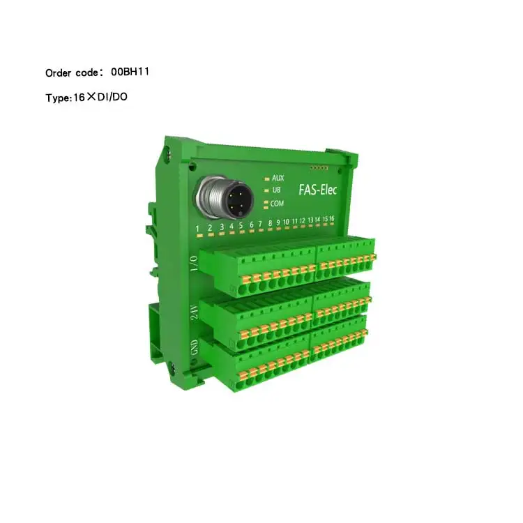 2026Hot Selling 00BH11 IO-link Sensor/actuator IP20 Remote 32 IO Expansion Module Guide Rail Installation
2026Hot Selling 00BH11 IO-link Sensor/actuator IP20 Remote 32 IO Expansion Module Guide Rail Installation