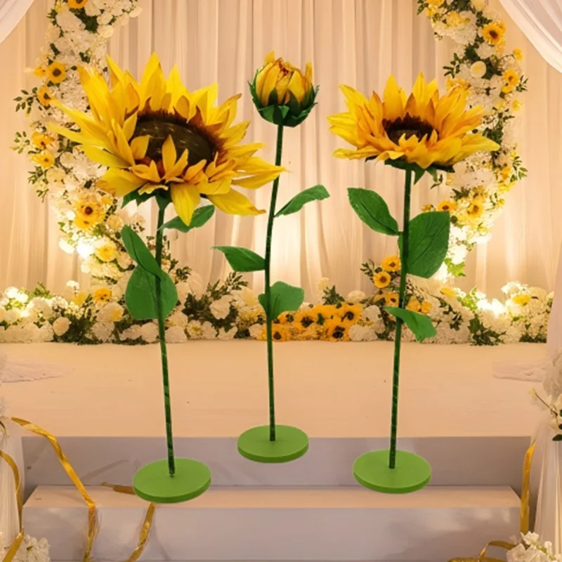 Giant 3D Outdoor Artificial Sunflower Simulation Paper Flower Wedding Stage Decoration Store Window Display Props
Giant 3D Outdoor Artificial Sunflower Simulation Paper Flower Wedding Stage Decoration Store Window Display Props