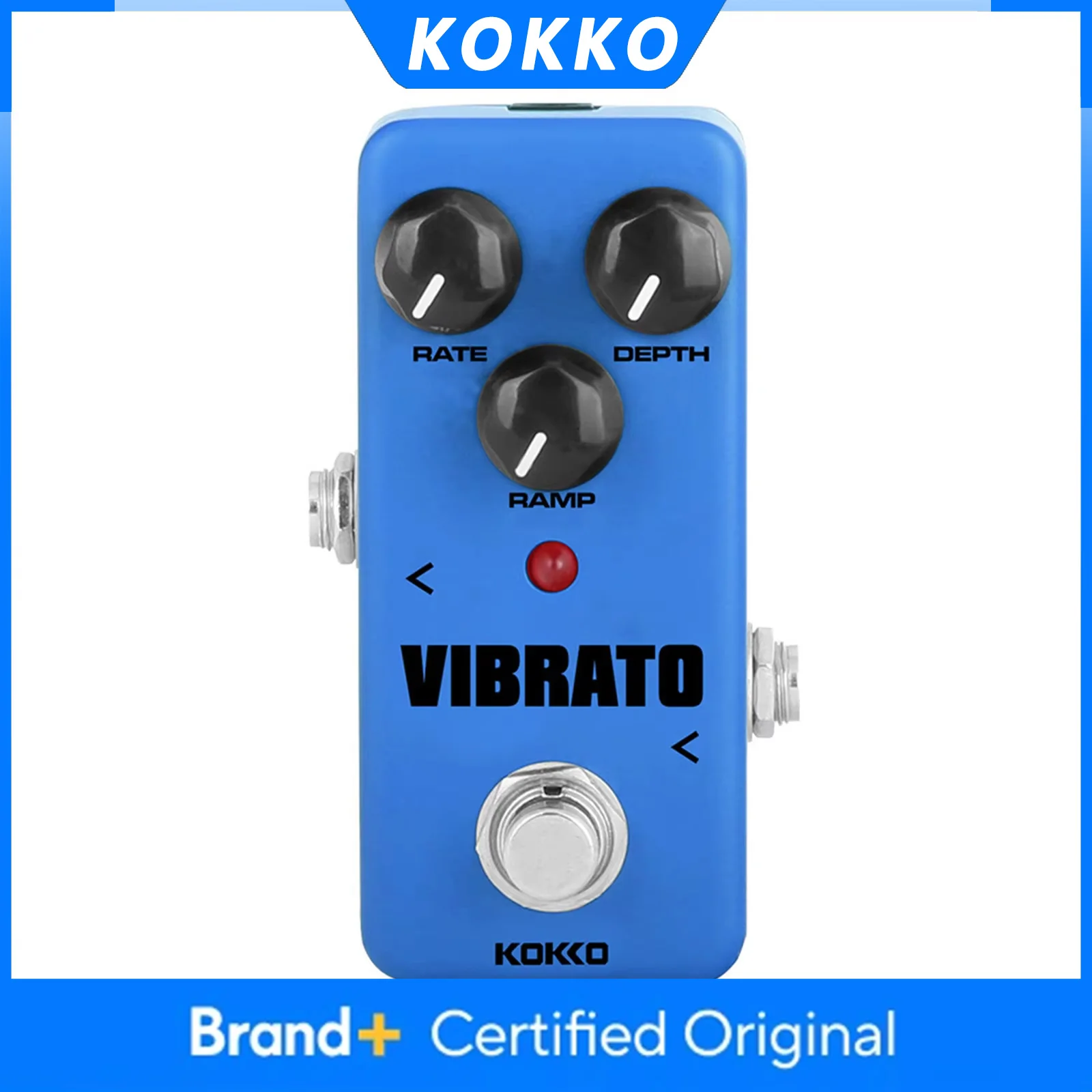 Электрогитарная педаль эффектов KOKKO FVB2 VIBRATO (тремоло), True Bypass, одинарная, прочная, аксессуар для гитары
Электрогитарная педаль эффектов KOKKO FVB2 VIBRATO (тремоло), True Bypass, одинарная, прочная, аксессуар для гитары