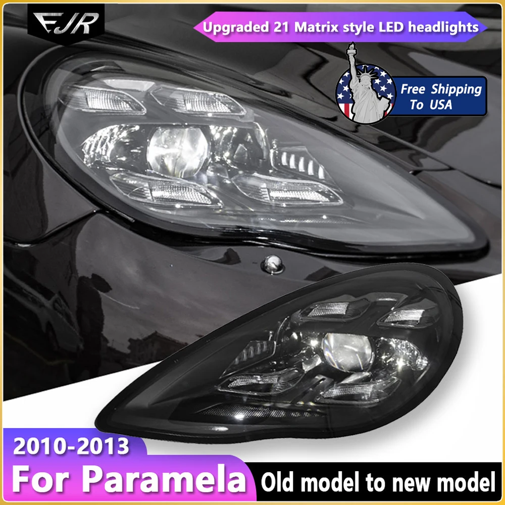 For Porsche Panamera Headlights 970.1 970.2 Old to New 2010-2016 Upgrade 2022 Matrix LED High quality Front Head Light Car Lamp
For Porsche Panamera Headlights 970.1 970.2 Old to New 2010-2016 Upgrade 2022 Matrix LED High quality Front Head Light Car Lamp