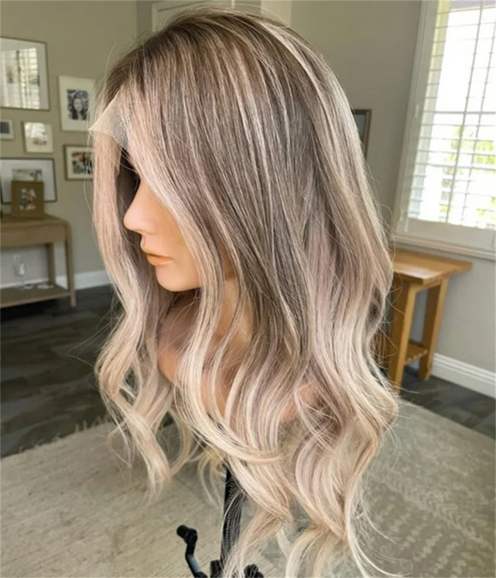 Мягкий светлый парик с волнистыми волосами, плотность 150%, 13×4, 100% натуральные человеческие волосы, парик с кружевной передней частью, с предварительно выщипанными волосками.
Мягкий светлый парик с волнистыми волосами, плотность 150%, 13×4, 100% натуральные человеческие волосы, парик с кружевной передней частью, с предварительно выщипанными волосками.