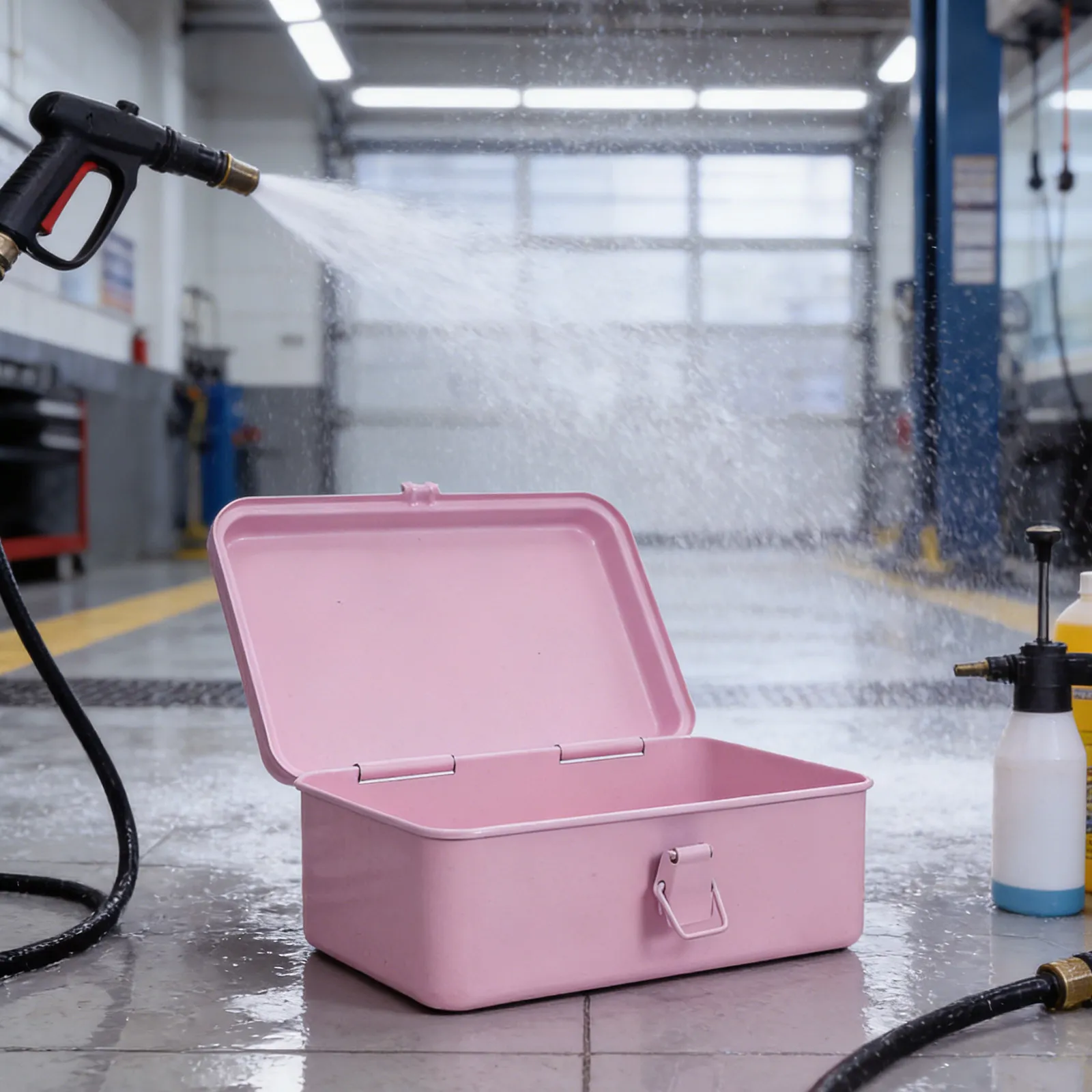 Heavy Duty Metal Tool Box Strong Tool Storage Container for Car Mechanics Tools Organizer Sturdy Organizer Boxes for Storage
Heavy Duty Metal Tool Box Strong Tool Storage Container for Car Mechanics Tools Organizer Sturdy Organizer Boxes for Storage