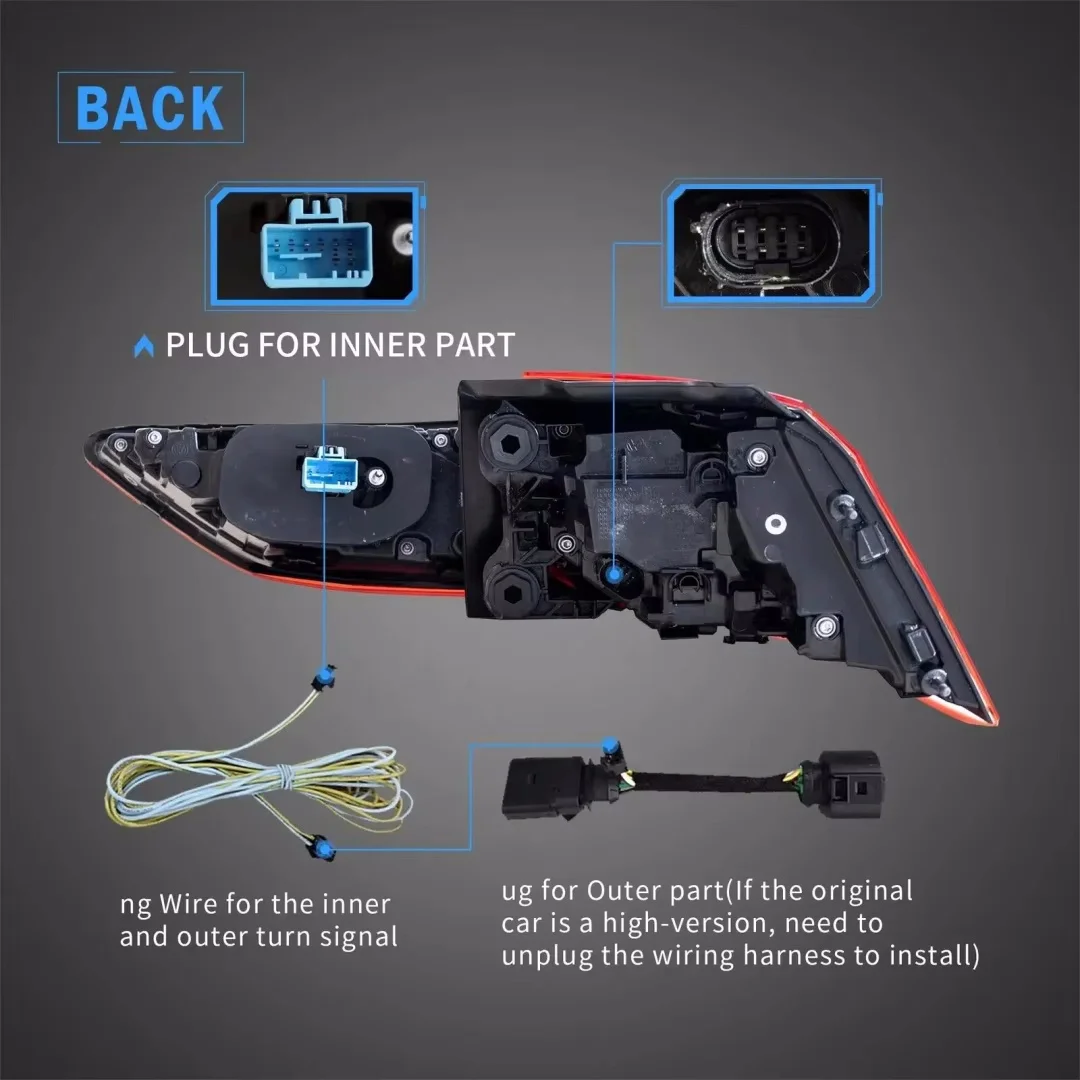 Светодиодный задний фонарь для Volkswagen VW Golf 8 2020 2021 2022 2023 MK8 Golf8 DRL Задний фонарь Светодиодные ходовые указатели поворота в сборе
Светодиодный задний фонарь для Volkswagen VW Golf 8 2020 2021 2022 2023 MK8 Golf8 DRL Задний фонарь Светодиодные ходовые указатели поворота в сборе