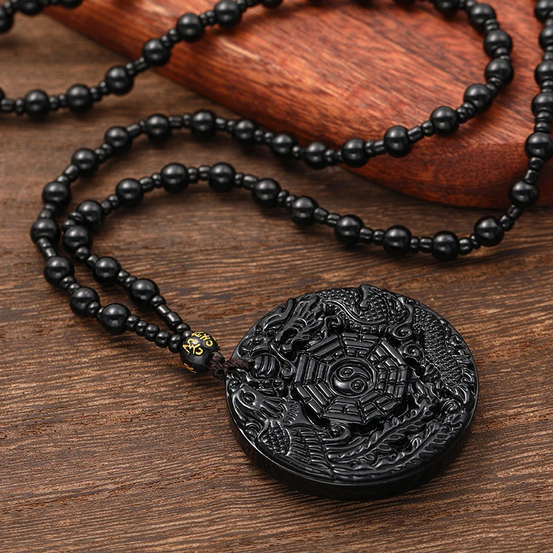 New natural obsidian hand-carved vintage floral pattern for men and women gossip necklace lucky mascot amulet pendant
New natural obsidian hand-carved vintage floral pattern for men and women gossip necklace lucky mascot amulet pendant